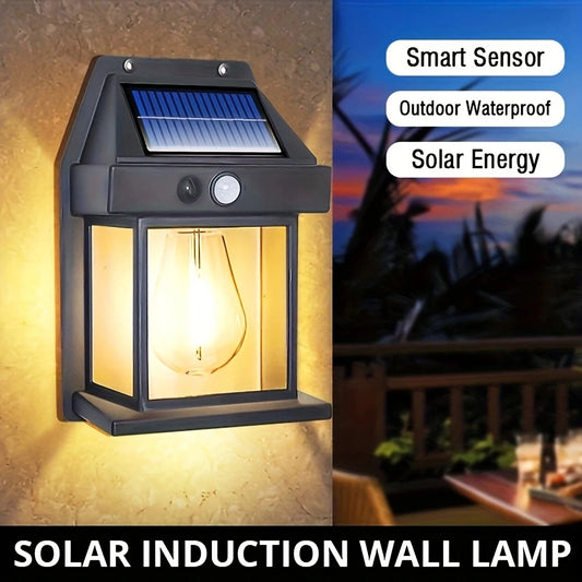 WOWGADGET® OUTDOOR SOLAR WALL LIGHT FOR HOME & GARDEN