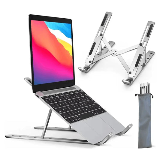 WOWGADGET® METALIC LAPTOP STAND