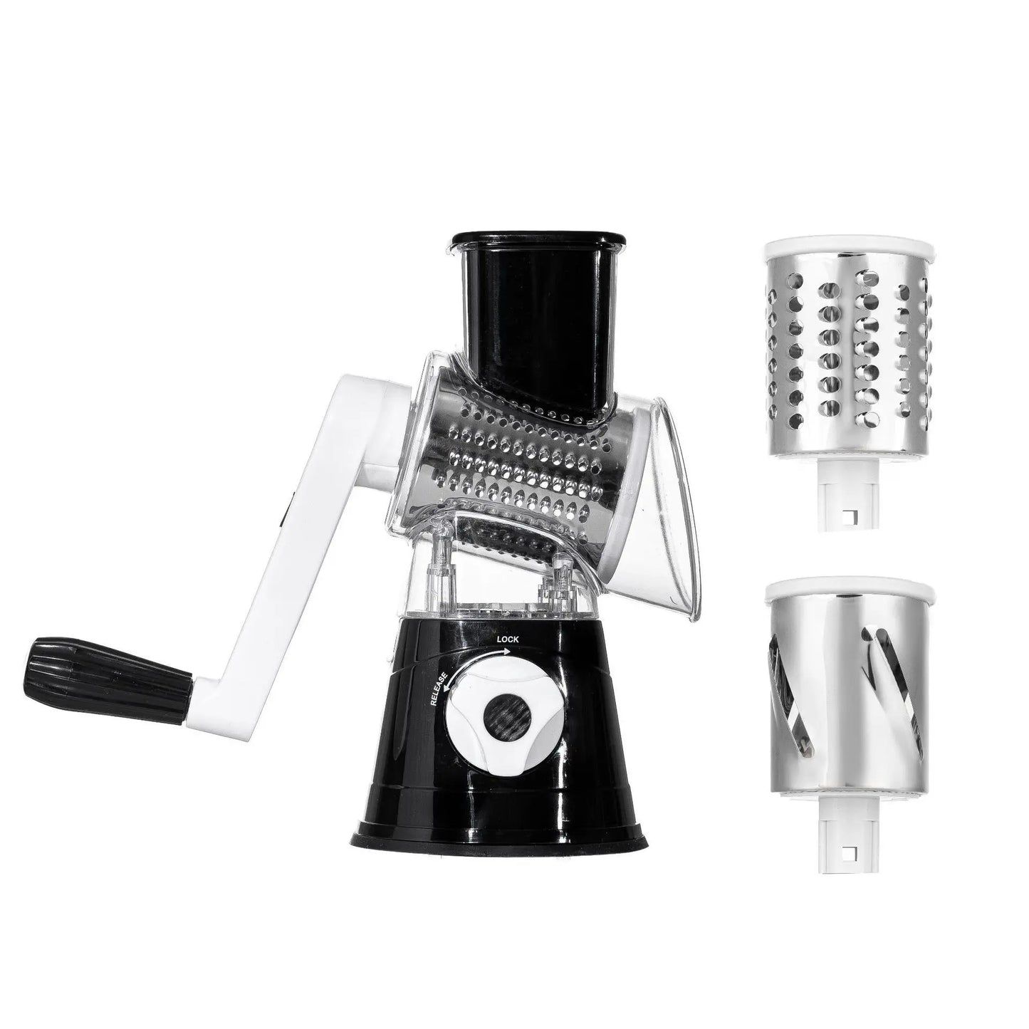 WOWGADGET® TABLE TOP DRUM GRATER VEGETABLE CUTTER